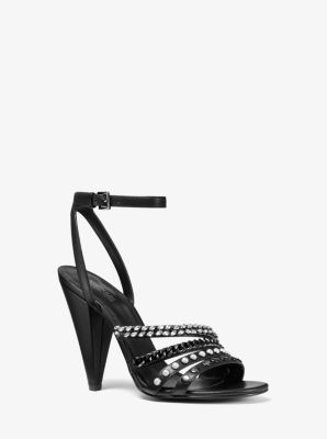 michael kors black sandals