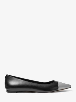 Mila Leather Pointed-toe Flat | Michael 