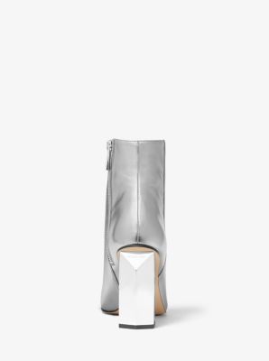 Michael kors hot sale petra bootie white