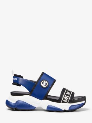 michael kors blue sandals