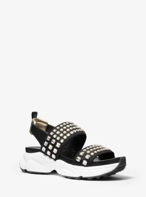 Rooney Embellished Scuba Sport Sandal Michael Kors