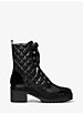 Tilda Quilted Leather Combat Boot image number 1