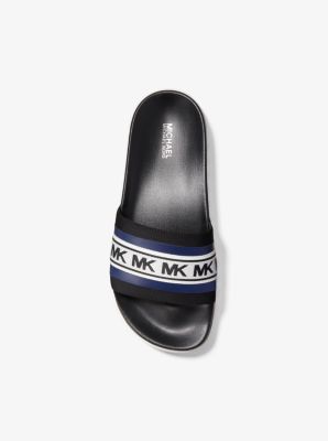 Tyra Logo Scuba Slide Sandal Michael Kors Canada