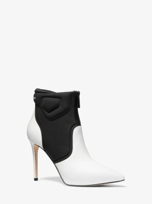 michael kors white ankle boots