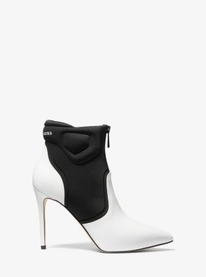 Bot&iacute;n Uma de piel y neopreno