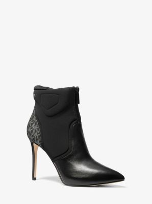 michael kors heel boots