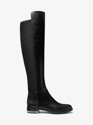 Sabrina Stretch Leather Boot | Michael Kors