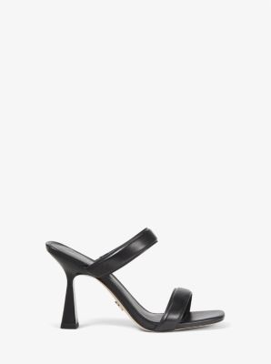 Clara Leather Sandal | Michael Kors Canada