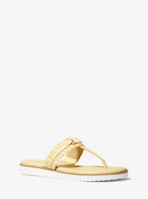 Michael kors slippers mens hot sale yellow