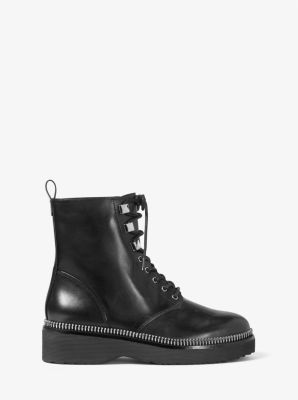 Michael kors clearance combat booties