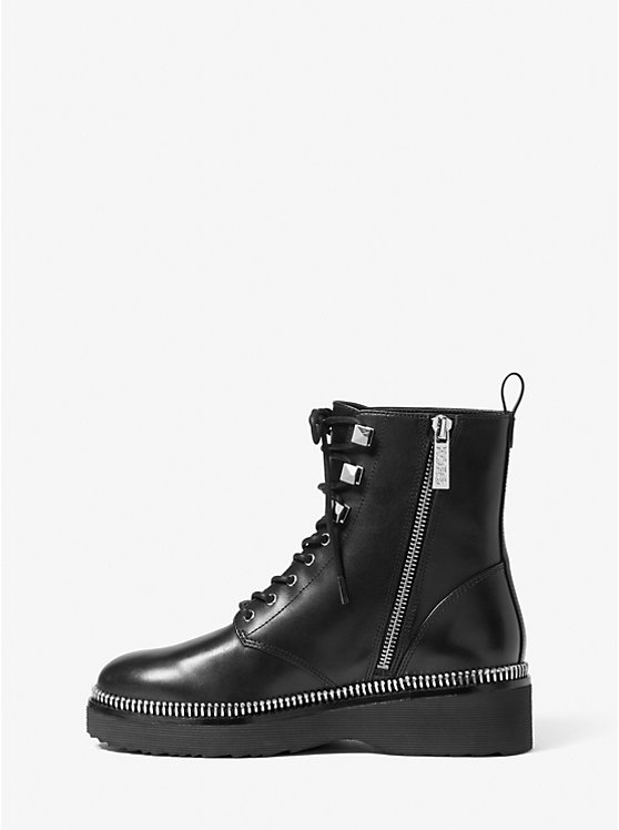 Haskell Leather Combat Boot image number 2