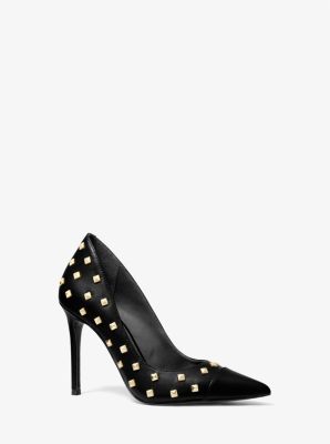 Keke Studded Leather Pump | Michael Kors