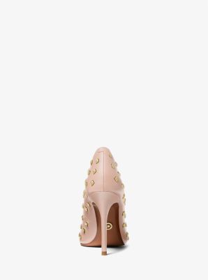 Pumps Keke aus Leder mit Nieten image number 2
