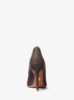 Zweifarbiger Pumps Keke mit Logo image number 2