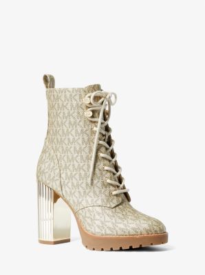 Porter Logo Lace-Up Boot | Michael Kors