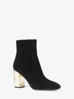 Michael kors cheap suede ankle boots