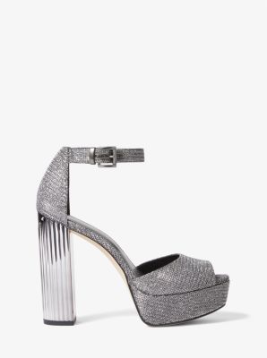 Michael kors hutton on sale chain mesh sandal