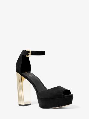 Porter Suede Platform Sandal | Michael Kors