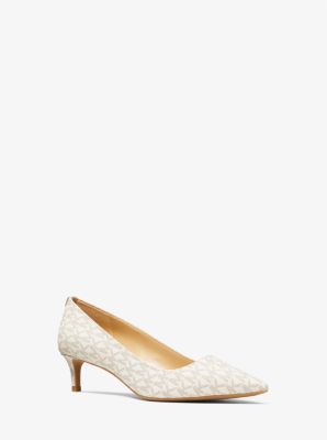 Michael kors store kitten heel pumps