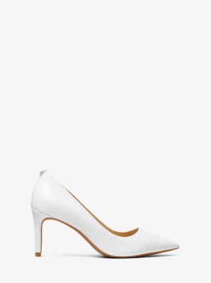Alina Flex Crocodile Embossed Faux Leather Pump image number 1
