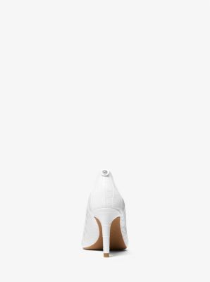 Alina Flex Crocodile Embossed Faux Leather Pump image number 2