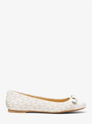 Andrea Logo Ballet Flat