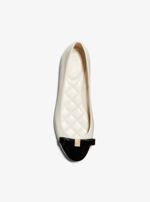 Andrea Faux Leather Ballet Flat