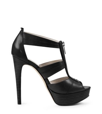 Berkley lock cheap leather platform sandal