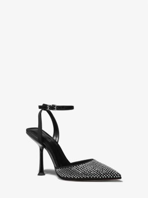 Imani Embellished Scuba Pump in BLACK | Michael Kors