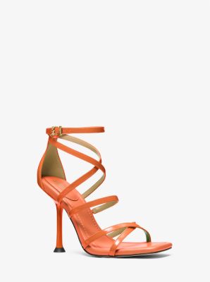 Michael kors sale patent leather sandals