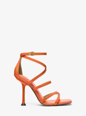 Orange michael kors hot sale sandals