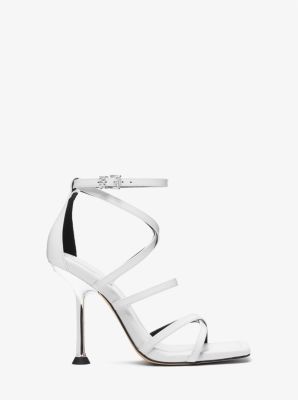 Imani Patent Leather Sandal Michael Kors