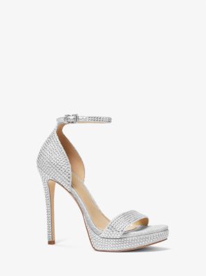 Michael kors cheap sparkle heels