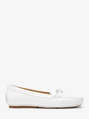 Juliette Crocodile Embossed Faux Leather Loafer image number 1