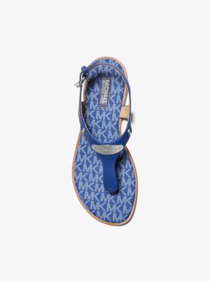 Michael kors plate sandal hot sale