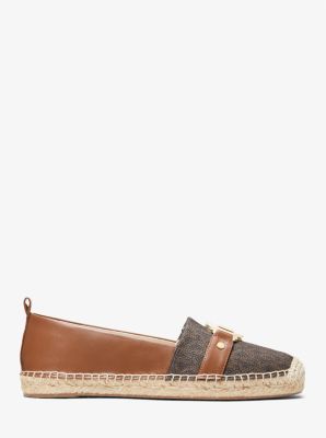 Rory Logo and Faux Leather Espadrille image number 1