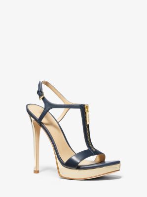 Designer ankle strap discount heels