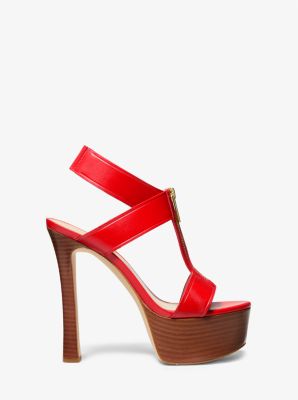 Berkley Leather Platform Sandal image number 1