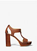 Berkley Leather Block-Heel Sandal image number 1