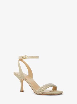 Mk best sale gold heels