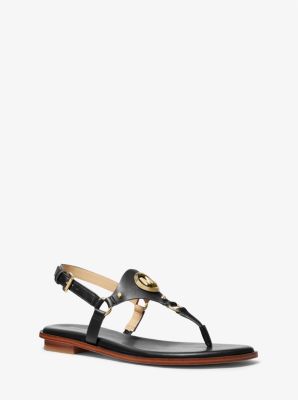 Casey Leather Sandal Michael Kors Canada