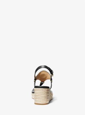 Casey Leather Wedge Sandal