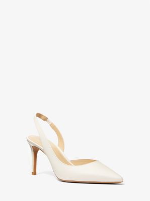 【送料&関税込】Michael Kors Alina Leather Slingback Pumps Alina Flex Leather Pump | Michael Kors [RO]