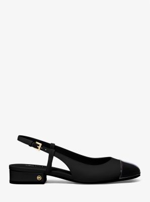 Slingback bassa Perla in pelle image number 1