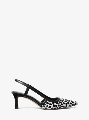 パンプス Michael By Michael Kors Slingback Alora Amazon.com | Michael Kors Women's Alora Mid Sling Pump, Husk
