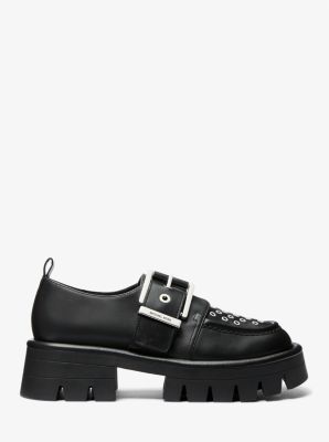 Colby Grommeted Leather Loafer