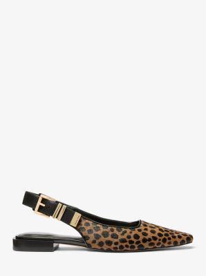 Darrington Cheetah Print Calf Hair Flat image number 1