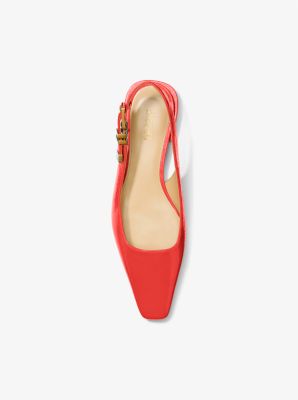 Flacher Schuh Darrington aus Leder in Krakelee-Optik