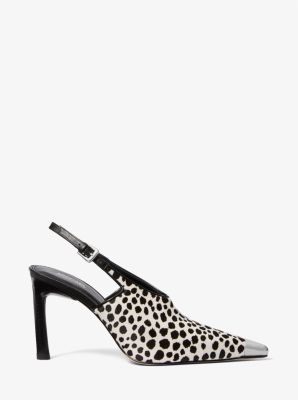 Kasia Cheetah Print Calf Hair Slingback Pump image number 1