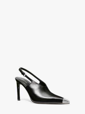 【送料&関税込】Michael Kors Alina Leather Slingback Pumps Alina Flex Leather Pump | Michael Kors [RO]